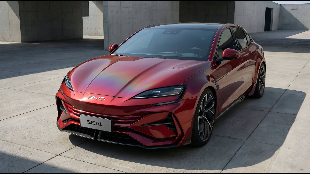Паника в Tesla! Новый знак BYD 2027 года потряс мир электромобилей!