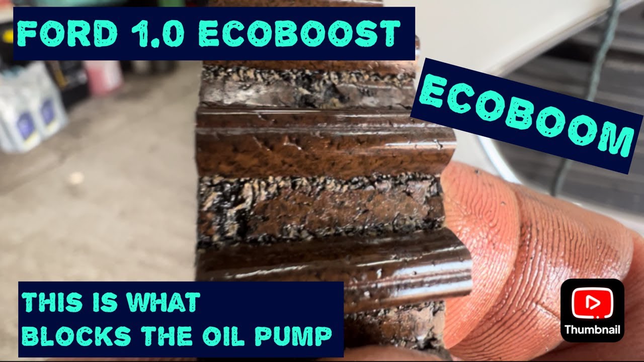 Ford B-Max 1.0 EcoBoost Timing Belt Change Part 3 Timing Belts Are Off