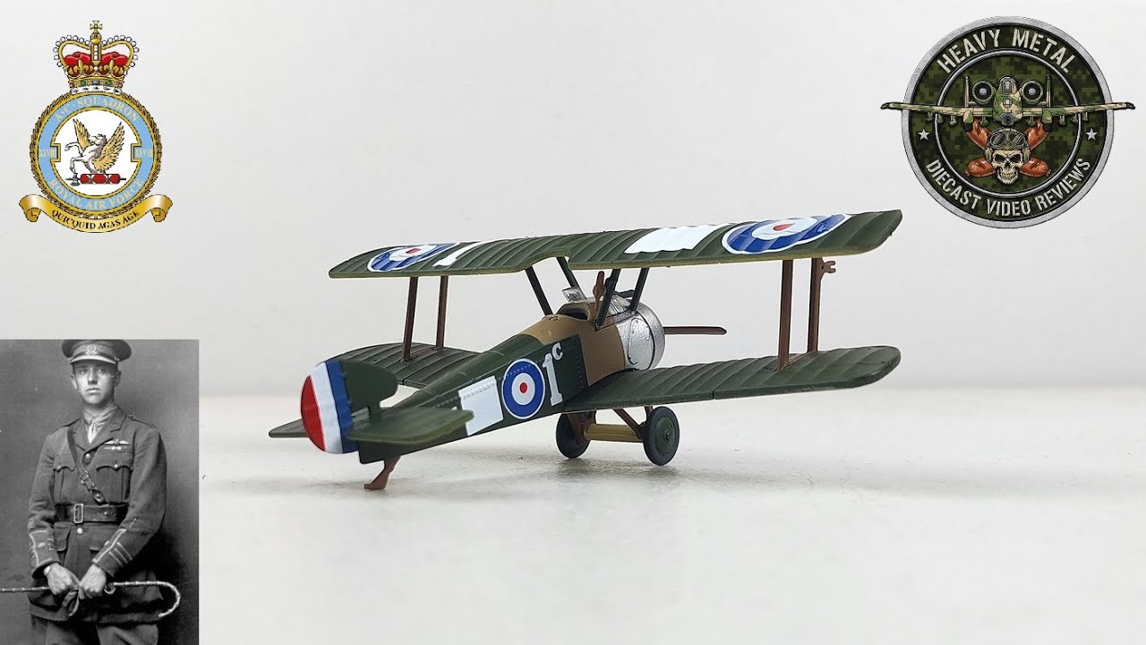 Sopwith Camel F.1, Canadian Ace, William George Barker, 1:72 Scale Diecast Model Review