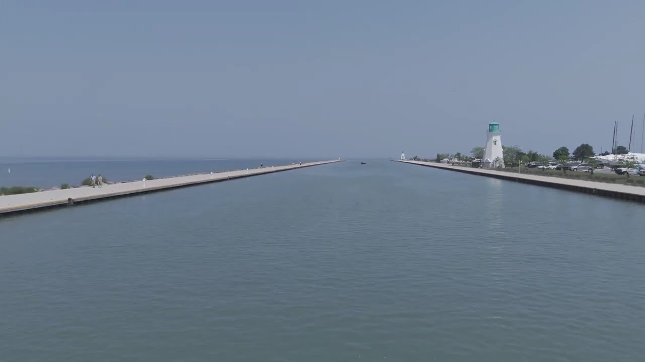 Trip through Port Dalhousie harbour