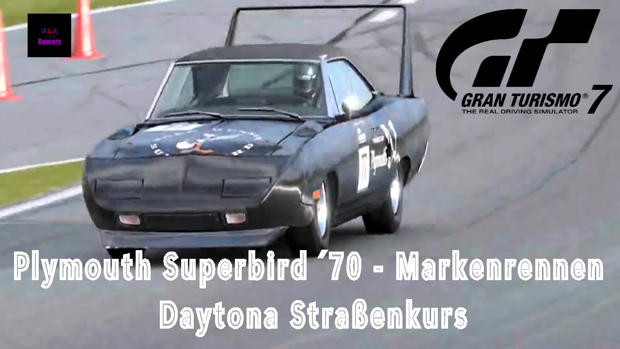 Gran Turismo 7 - Plymouth Superbird ´70 - Markenrennen - Daytona Straßenkurs - Let´s Race