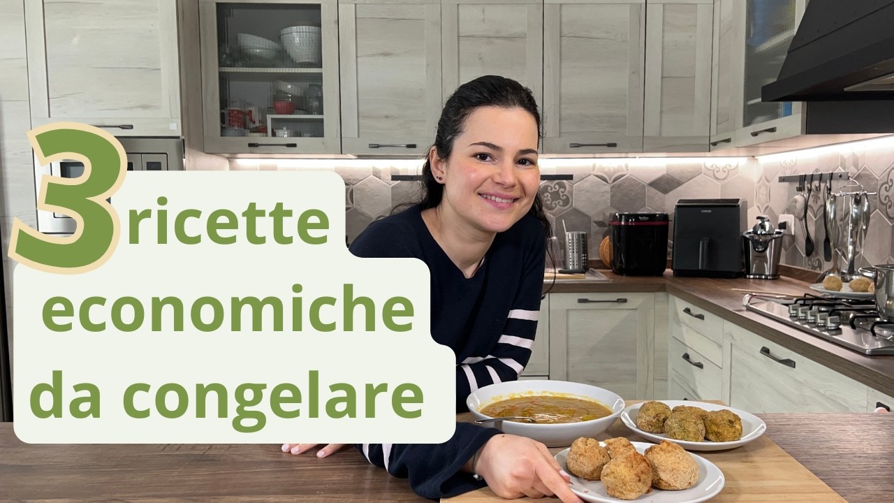 PREPARAZIONI facili ed economiche da andare a congelare!