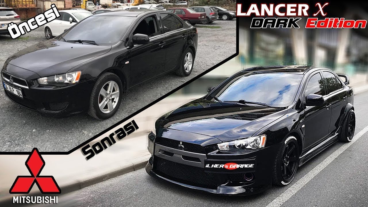 Mitsubishi LancerX Dark WideBody \\ Not Evo X // Модифицированный