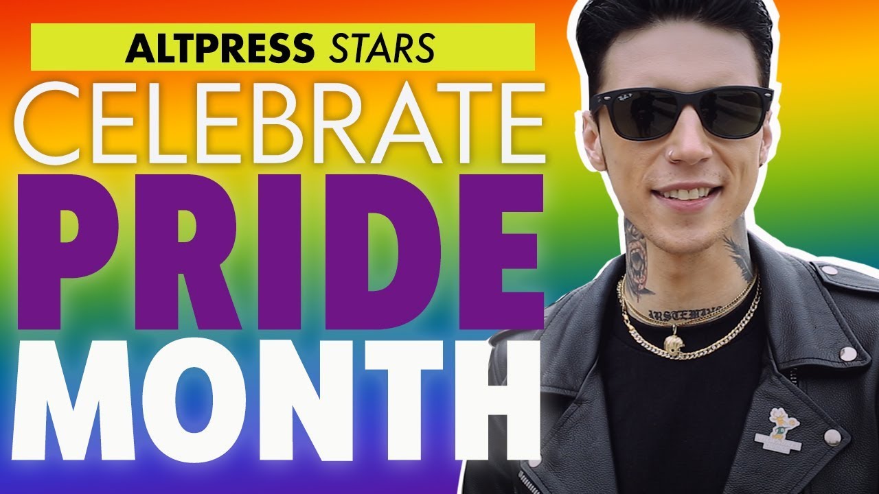 HAPPY PRIDE MONTH From Andy Black, Marianas Trench, NYD, PUP And AltPress!