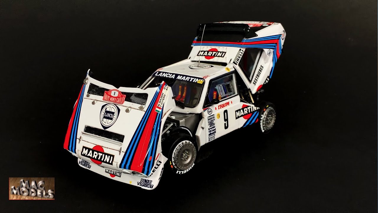 LANCIA DELTA S4 AOSHIMA BEEMAX 1/24