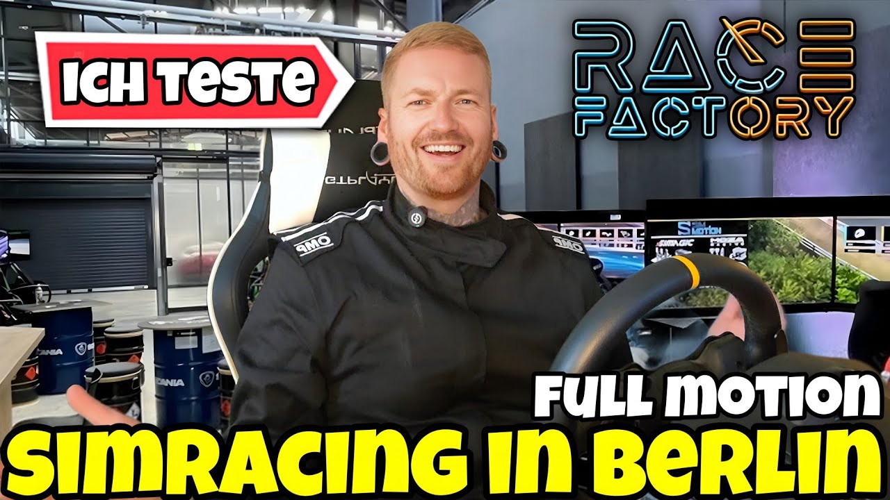 Race Factory Berlin im Test &ndash; das REALISTISCHSTE SimRacing Erlebnis in Deutschland!