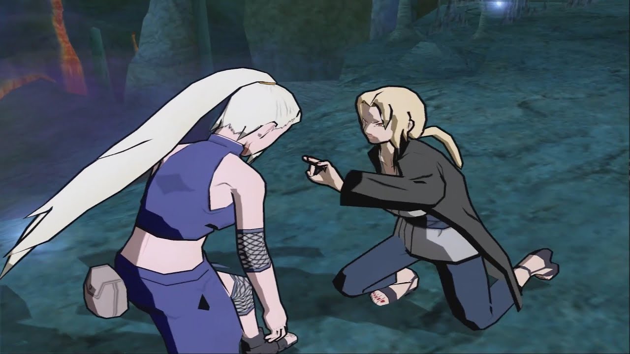{Tsunade Vs Ino} Naruto Shippuden Ultimate Ninja 5