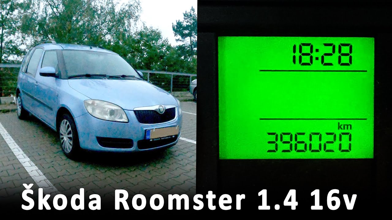 POV | Škoda Roomster 1.4 16v | jízda na dálnici, v obci, mimo obec | najeto 396 000 km
