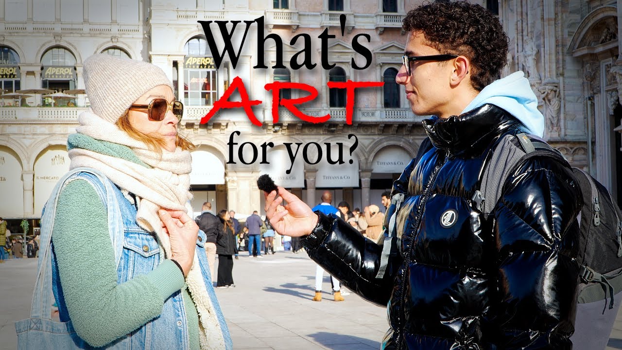 Ho chiesto alla gente che cos'è l'arte