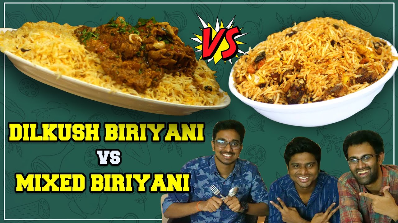 Must Try Special Biriyanis | Dilkush Biriyani & Mixed Biriyani | Bhimavaram @ChaiBisketFood