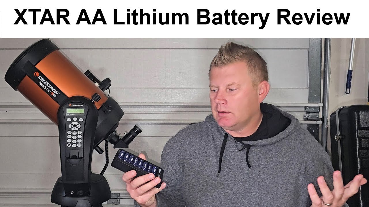 Powering your Telescope and Astro Gear. XTAR AA 4150mWh Lithium Battery Review!!!