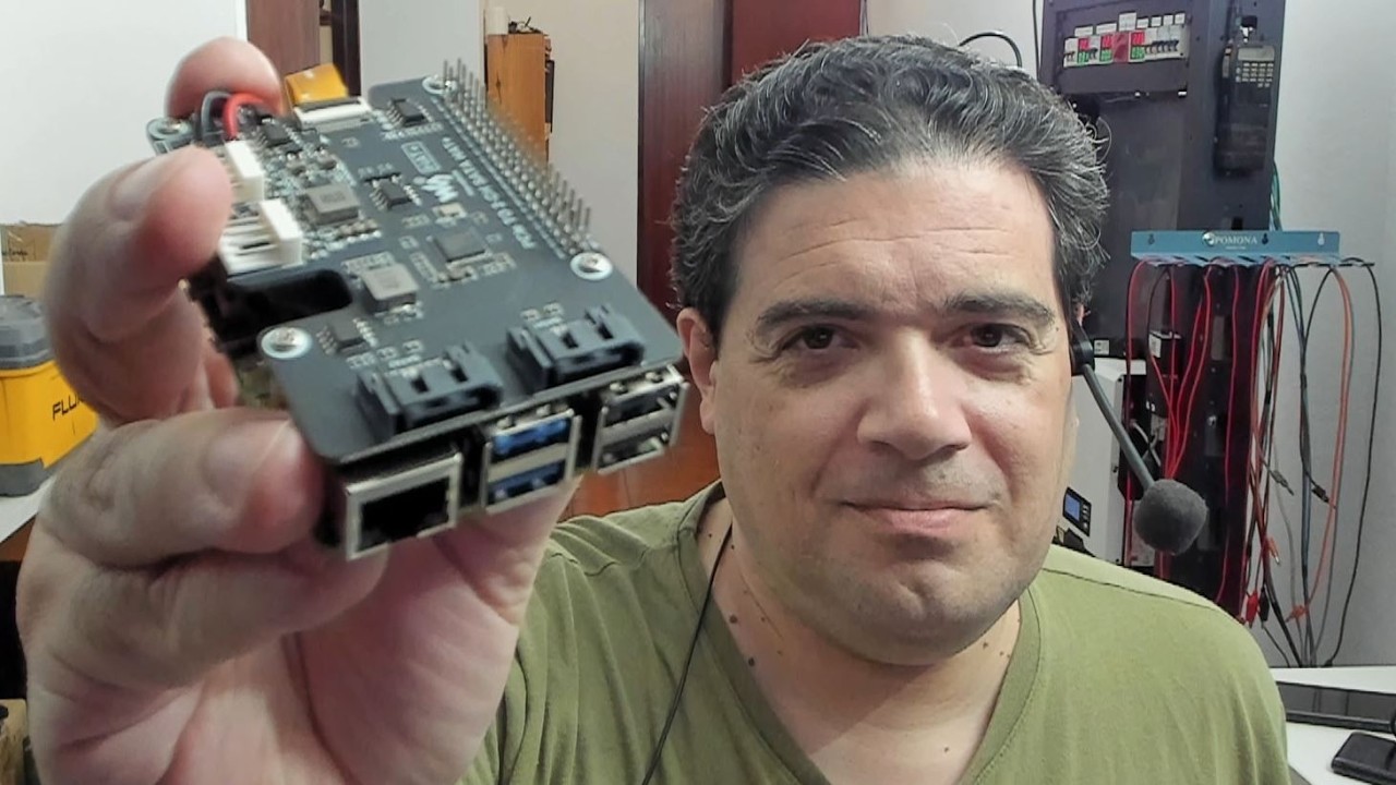 Raspberry pi 5 con SATA HAT Pruebas parte 1 de 2 Crossover con prodrive