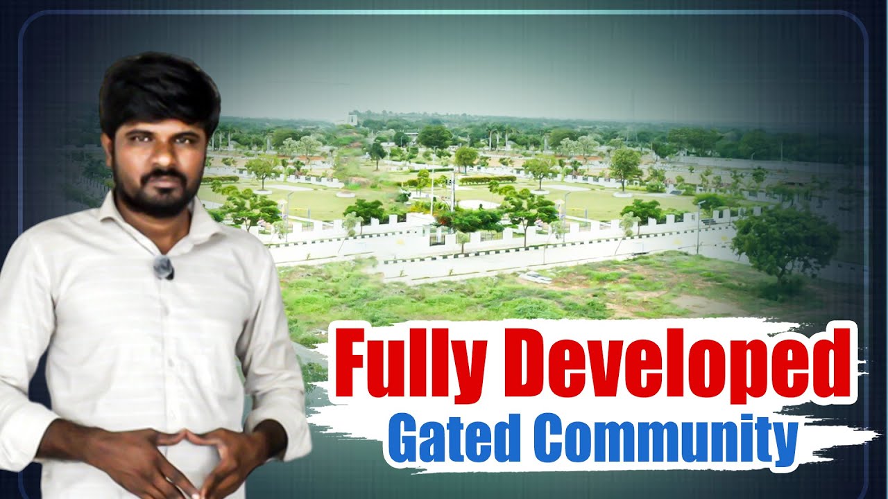 Fully Developed Gated Community Open Plots || Srisailam Highway