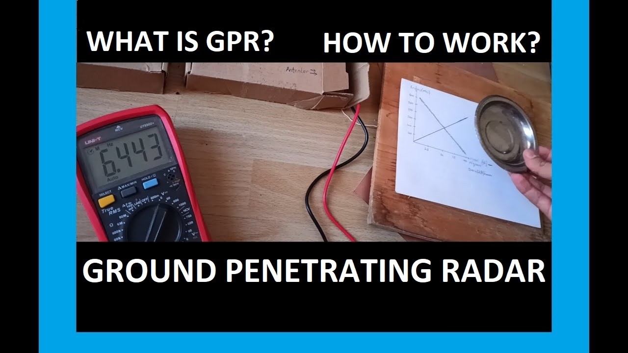 Yeraltı radarı(GPR) Nedir? Nasıl çalışır?