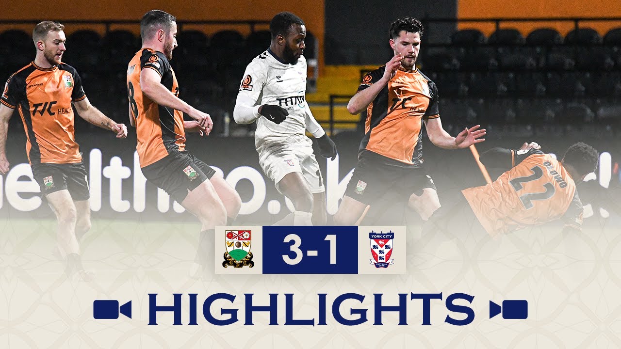 📺 Match Highlights | Barnet 3-1 York City | 2024/25