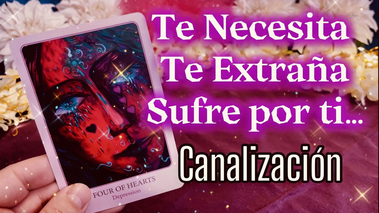 NO PUEDE OLVIDARTE, TE EXTRAÑA y SUFRE POR TI... 💗❤️💗Canalización Real Tarot Amor Interactivo