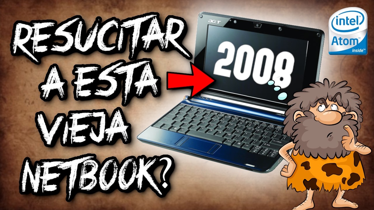 Puede Linux en 2026 salvar a esta netbook de 2008 (32 bit)??