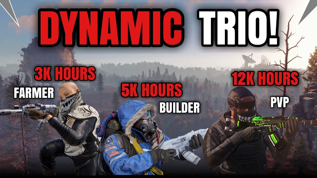 How the MOST DYNAMIC trio CONTROLS on WIPE day! - RUST CONSOLE EDITION