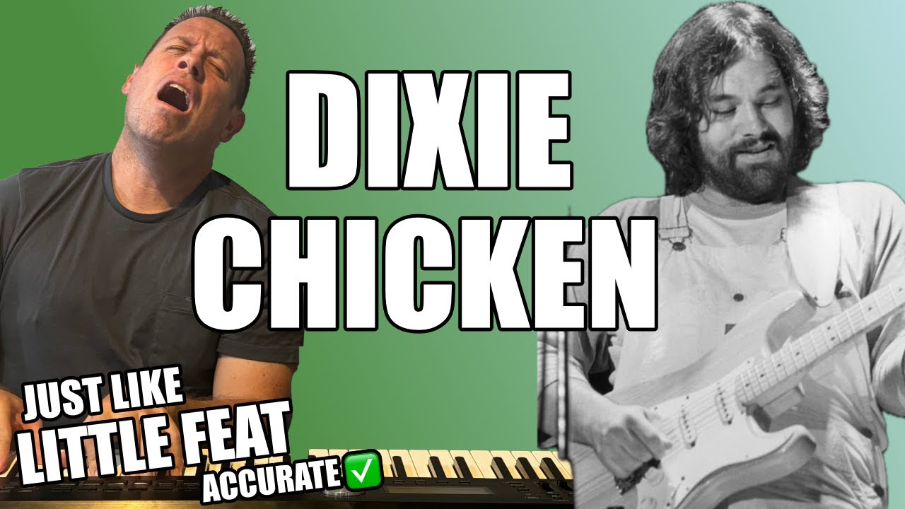 Learn To Play Piano | Dixie Chicken - Little Feat | Accurate Lesson | Easy Tutorial