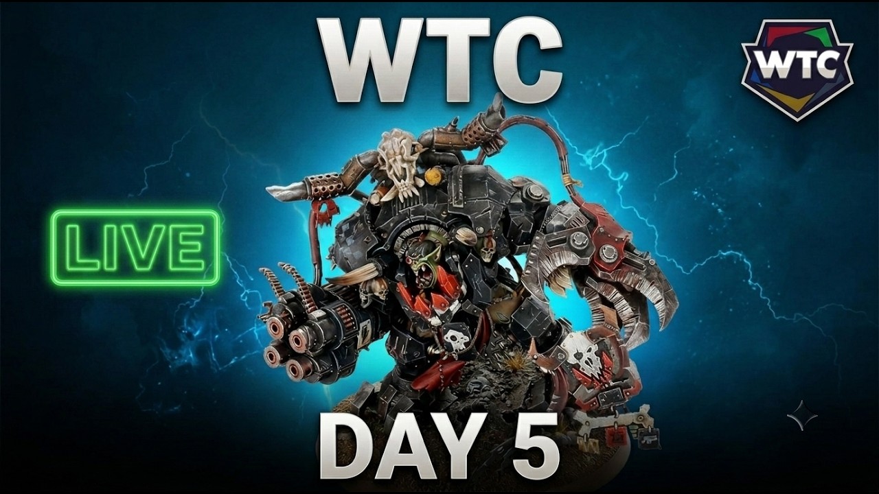 🔥WTC 2026 - WTC Day 3  - Warhammer 40k🔥