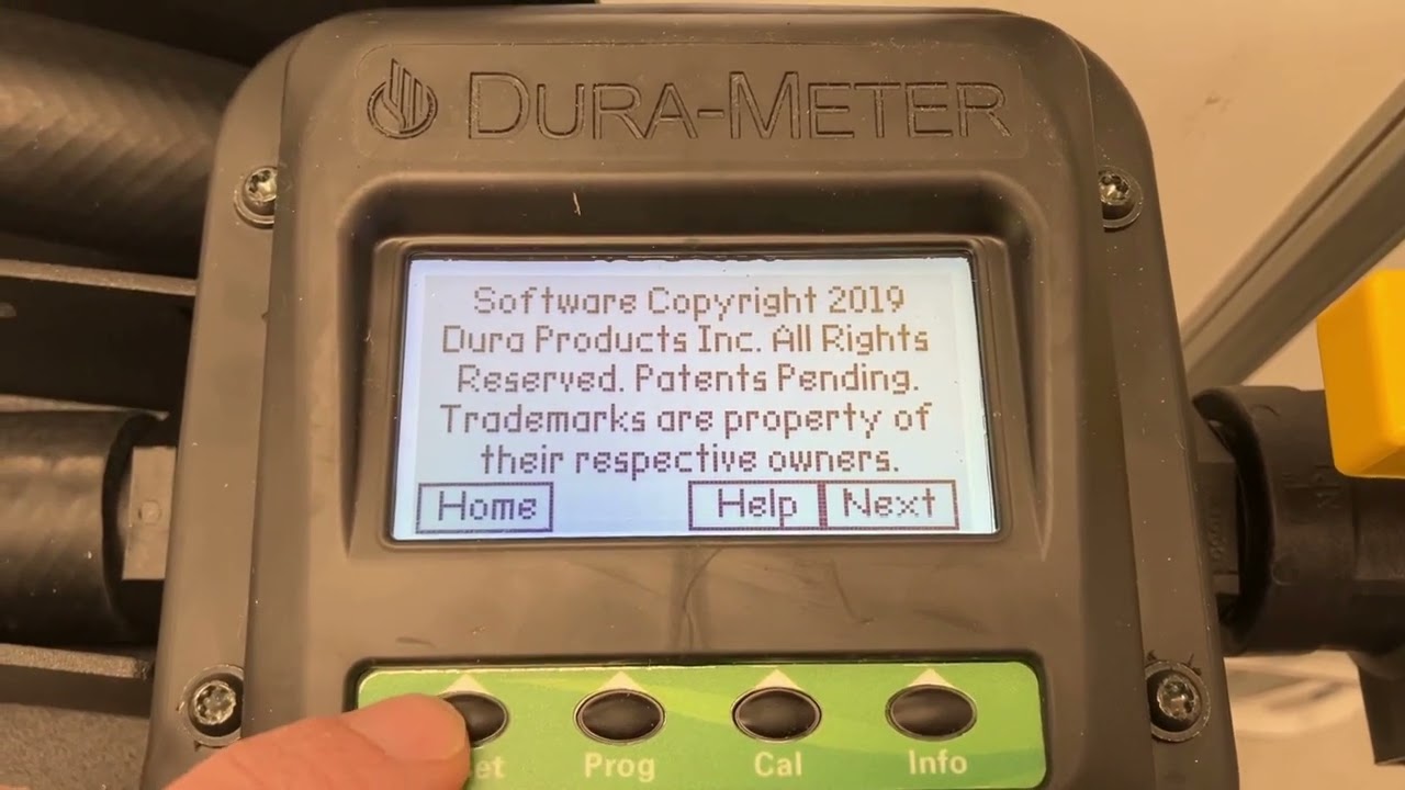 Dura Ag Chemical Meter Features & Setup