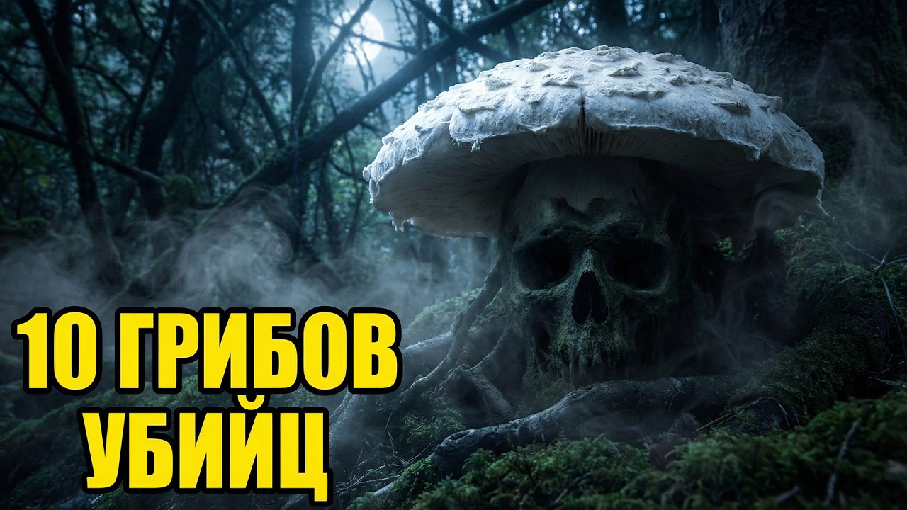 ГРИБЫ-МУТАНТЫ: 10 видов, обманувших науку...