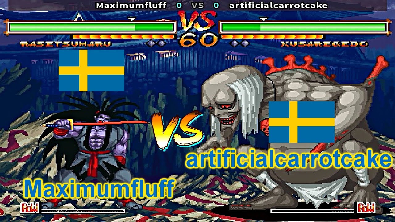 Samurai Shodown V Special - Maximumfluff vs artificialcarrotcake