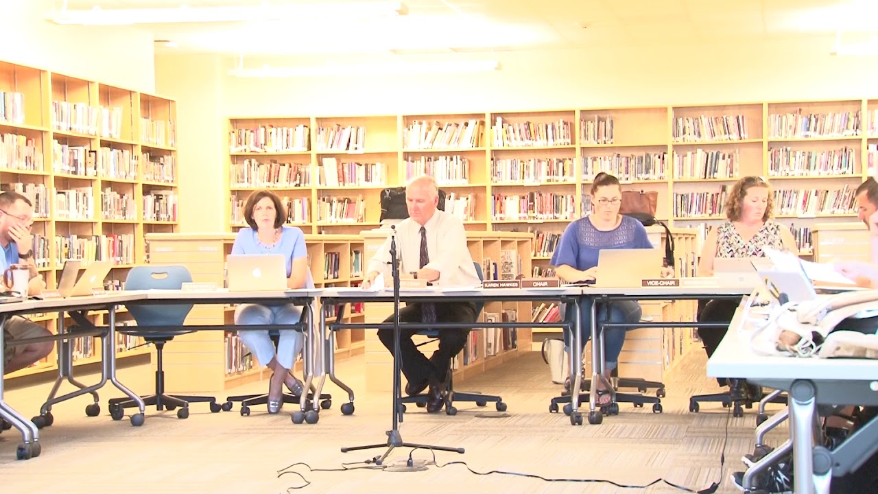RSU 22 School Board Meeting July 18 2018