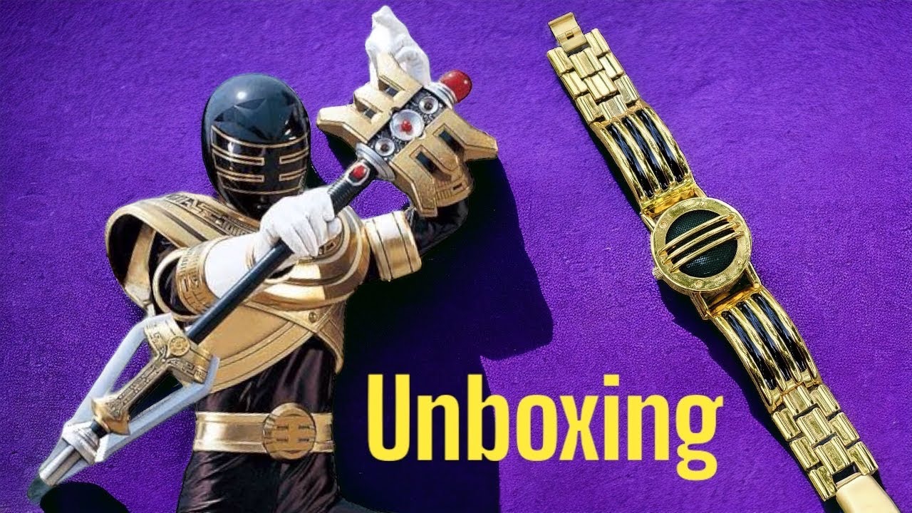 Gold & Black Power Rangers Communicator Unboxing | Starlight Studios Review
