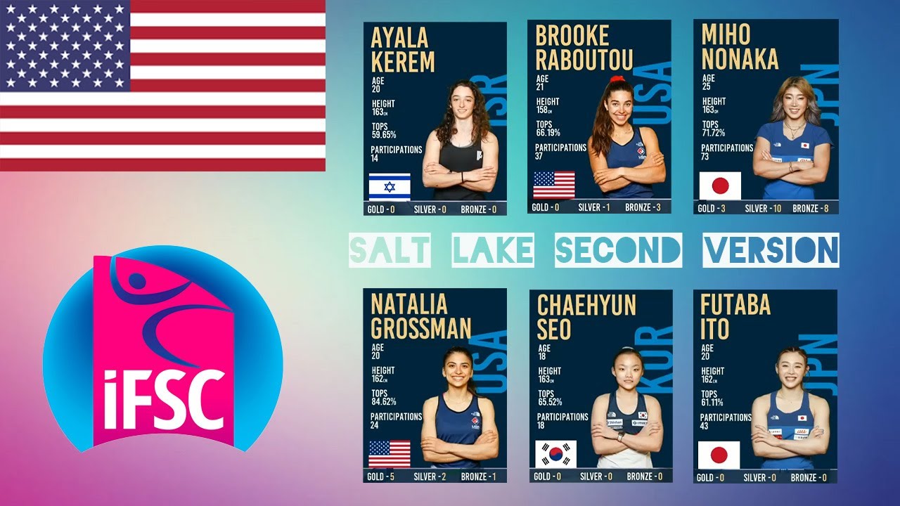IFSC Salt Lake Women Final (Second version)