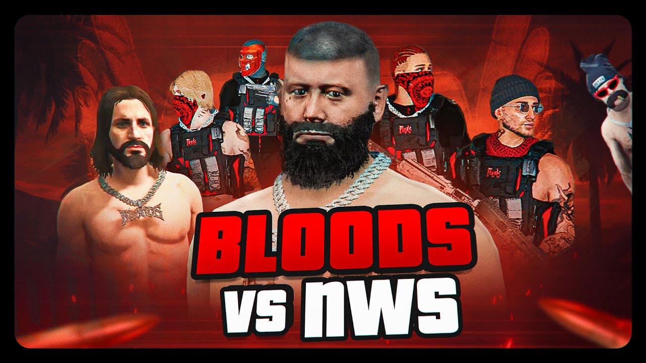   GangFight Bloods vs NWS