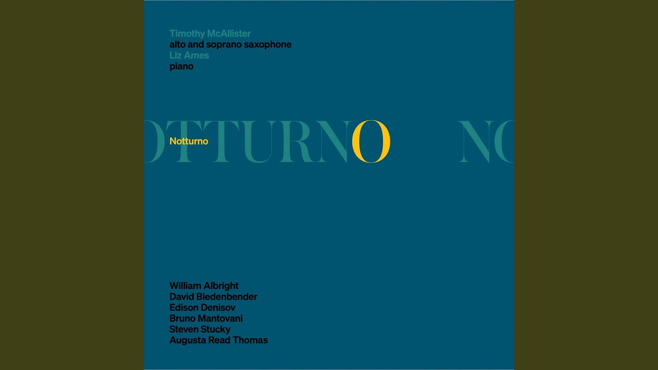 Sonata for Alto Saxophone & Piano: I. Two-Part Invention