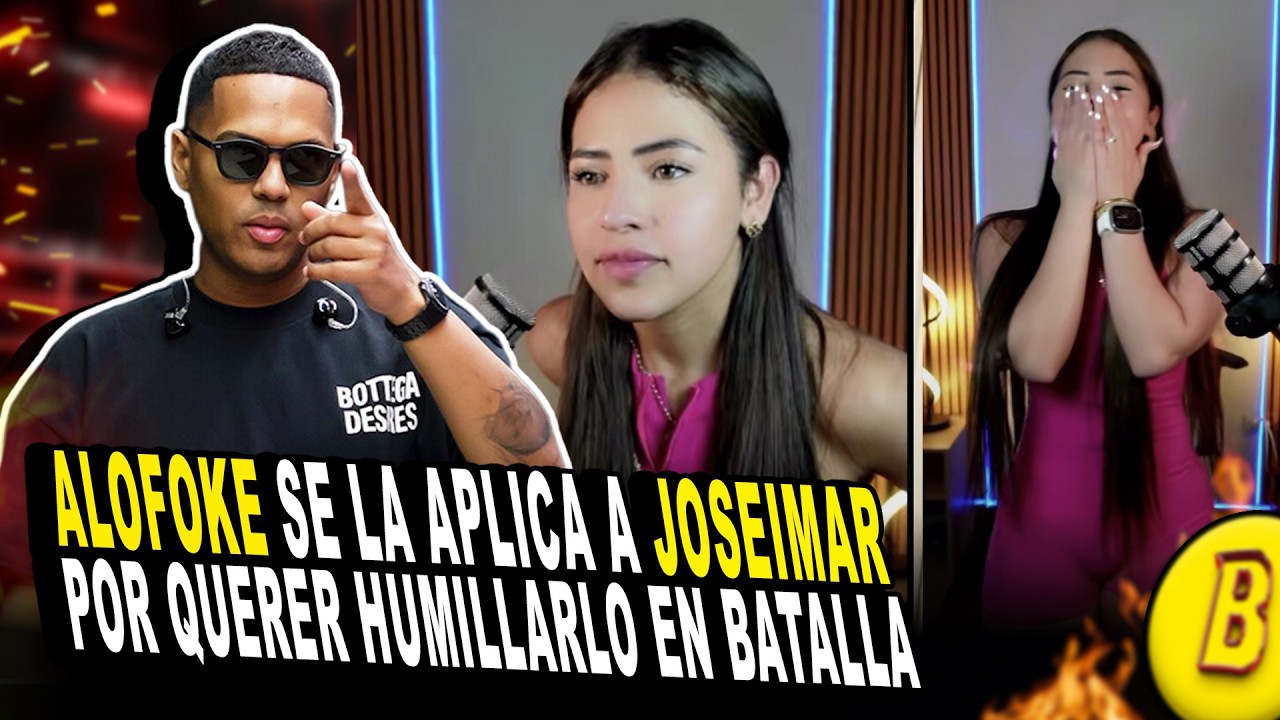 ALOFOKE SE LA APLICA A JOSEIMAR POR QUERER HUMILLARLO EN BATALLA DE TIKTOK SIGUE LA NOVELA FAVORITA😍