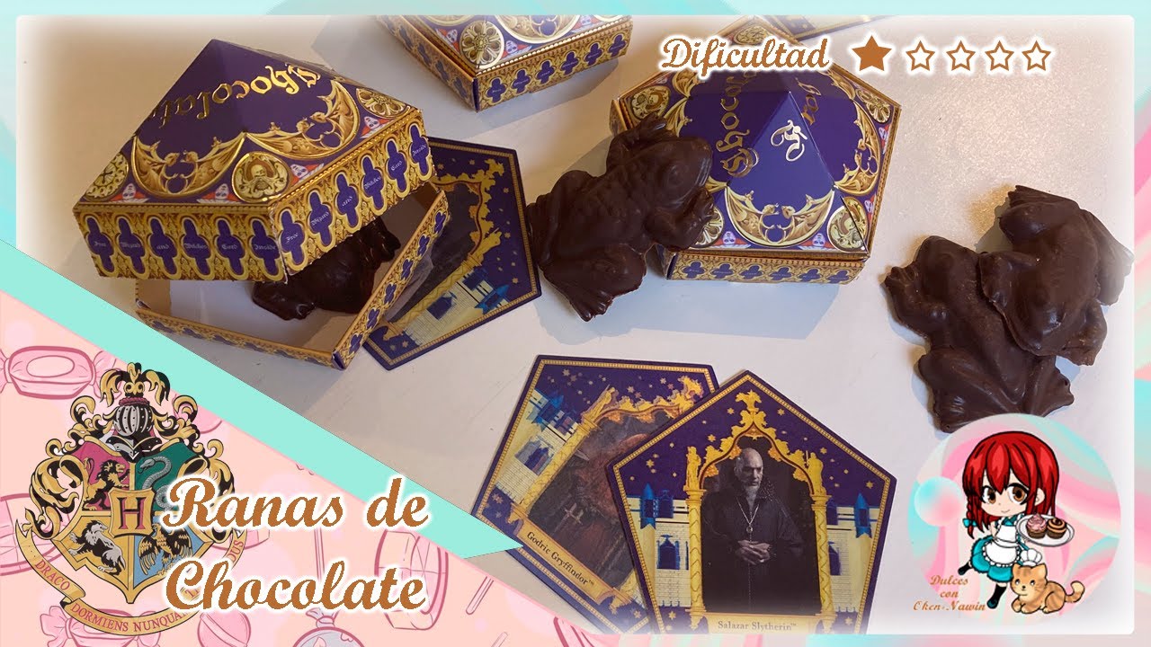 Ranas de chocolate ~ Receta Harry potter ~