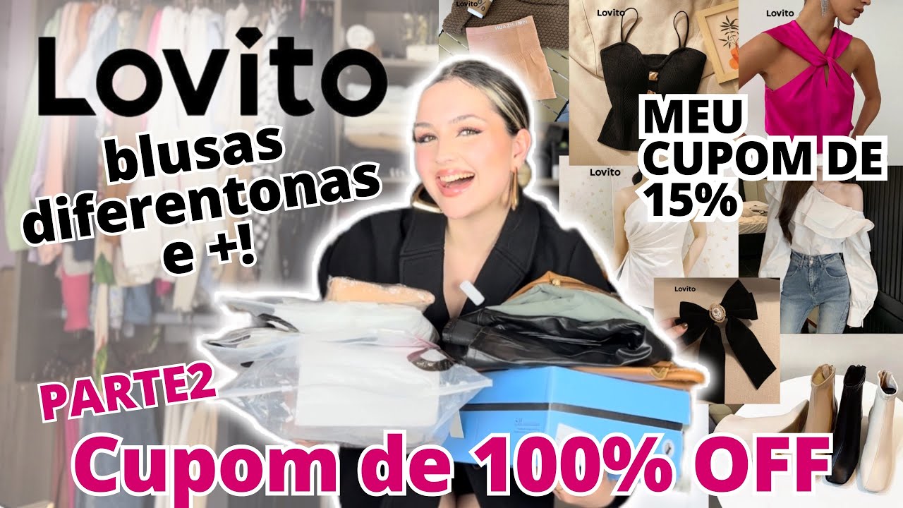 Blusas diferentonas LOVITO: Bota bege fashion, Acessórios, roupa íntima…|, Cupom de até 100% off!