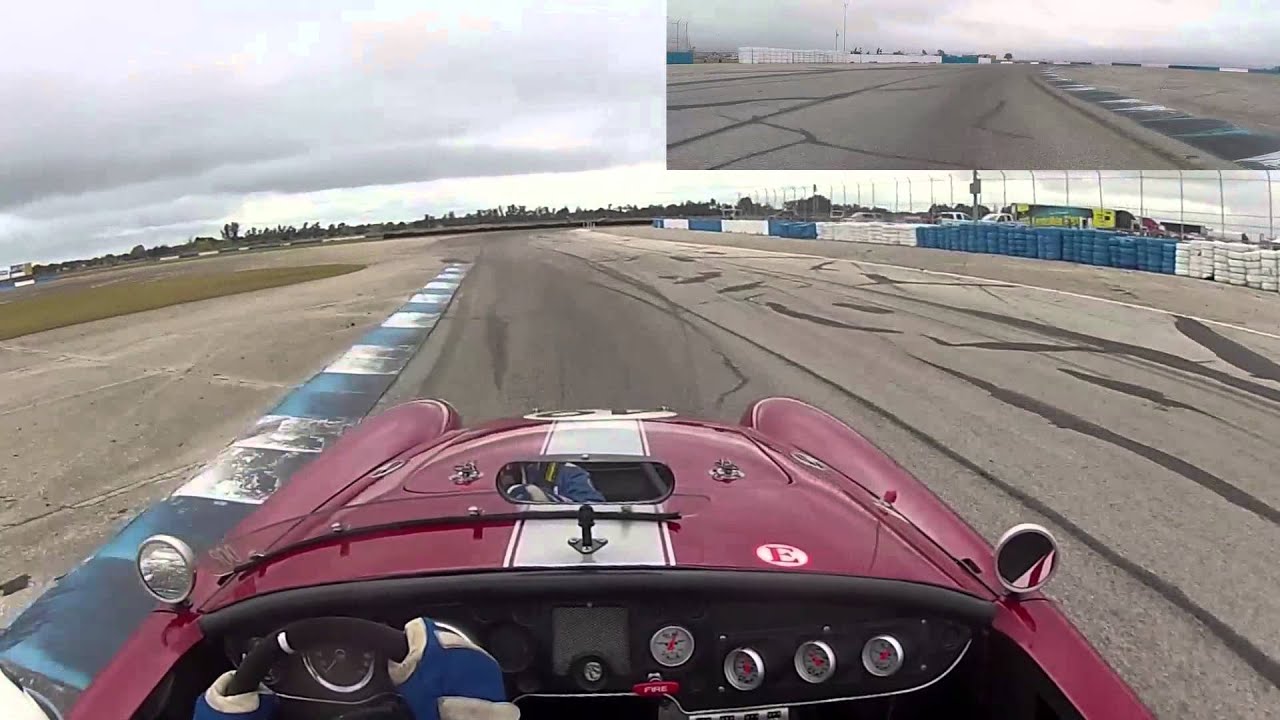 David Conrad @ Sebring 2015 in his 1959 MGA