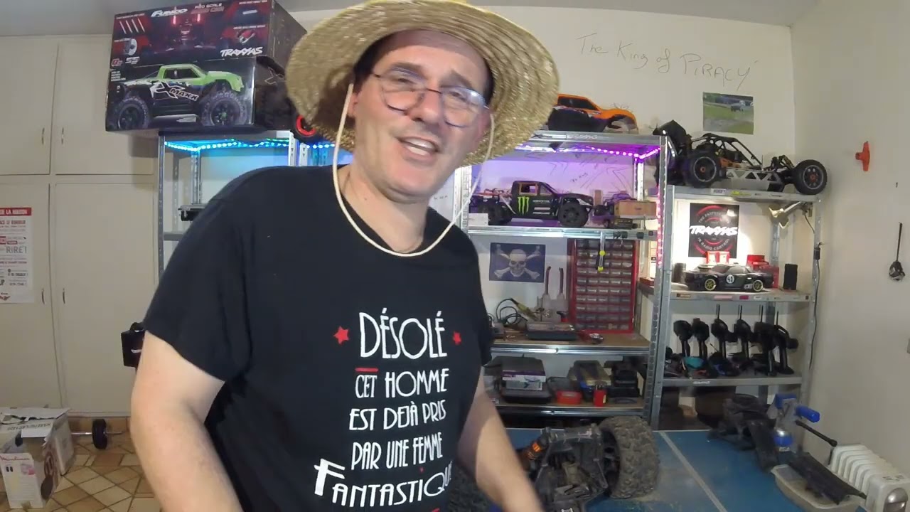blabla xmaxx, on as recu les piles pour le funco