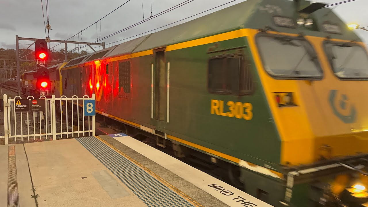 15/1/26 - QUBE 1411 passing West Ryde with 1108, 1103, and RL303