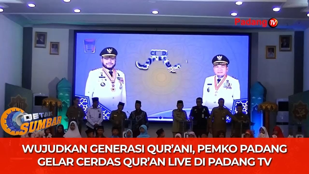 Bangun Generasi Cinta Al-Qur’an, Padang TV Siarkan Langsung Cerdas Qur’an 2026
