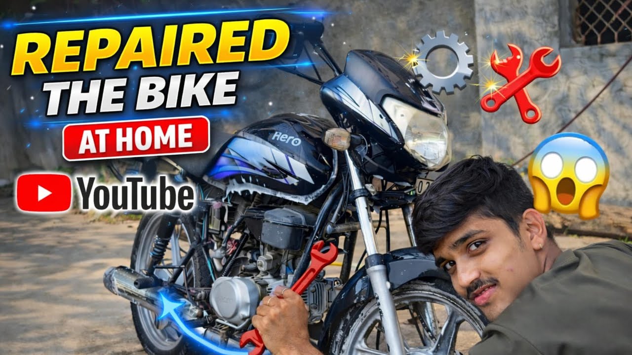 Saumy Ne Purani  Bike Repair Kar Di
