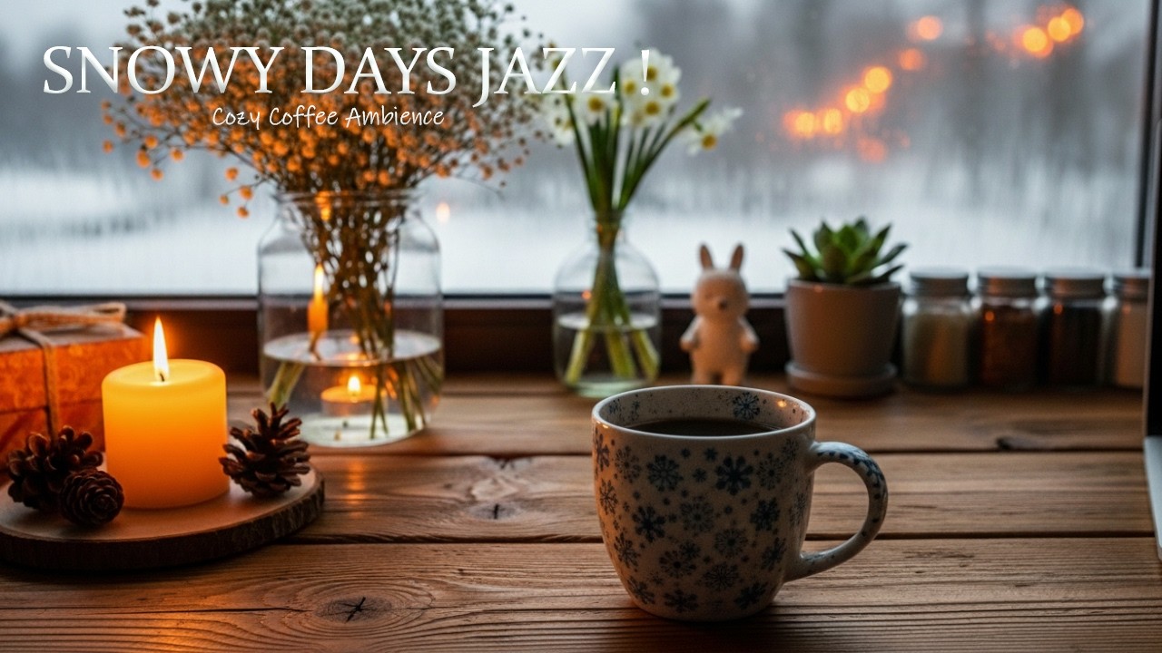 Soothing Soft Piano Music for a Snowy Day!