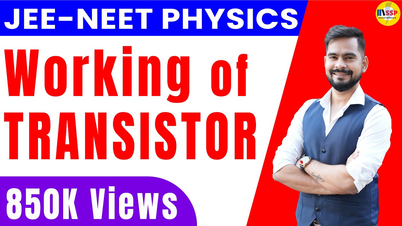6.Working of transistor | npn transistor