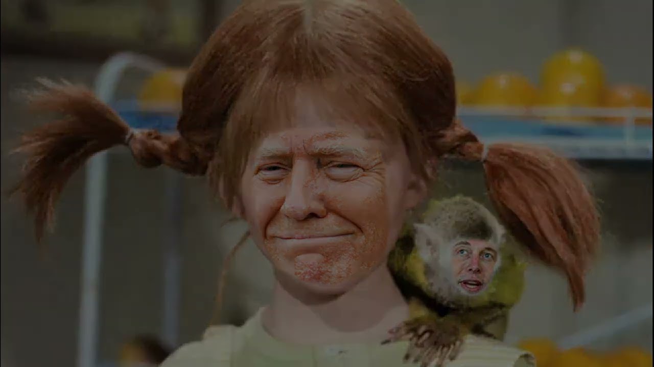 Pippi Langstrumpf doch es ist Donald Trump