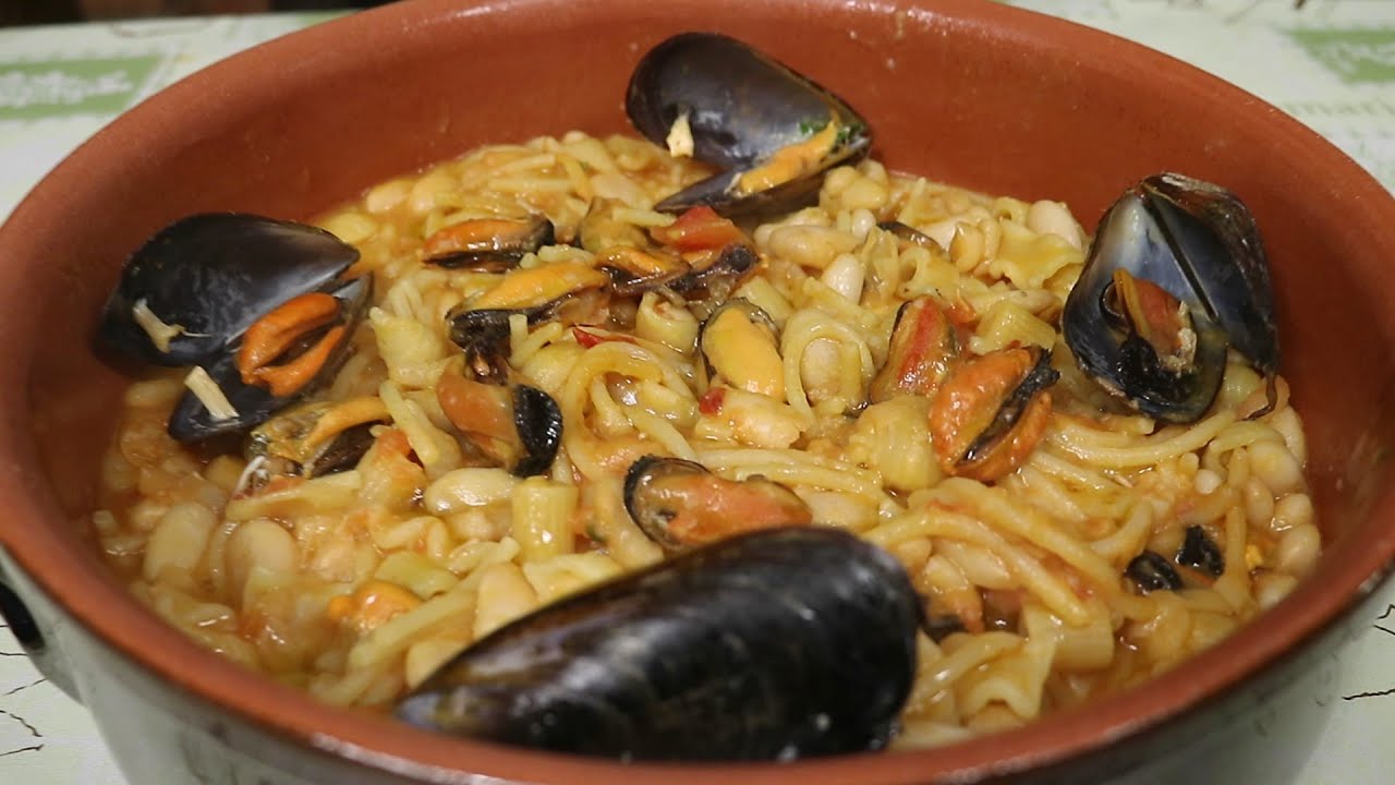 Pasta fagioli e cozze