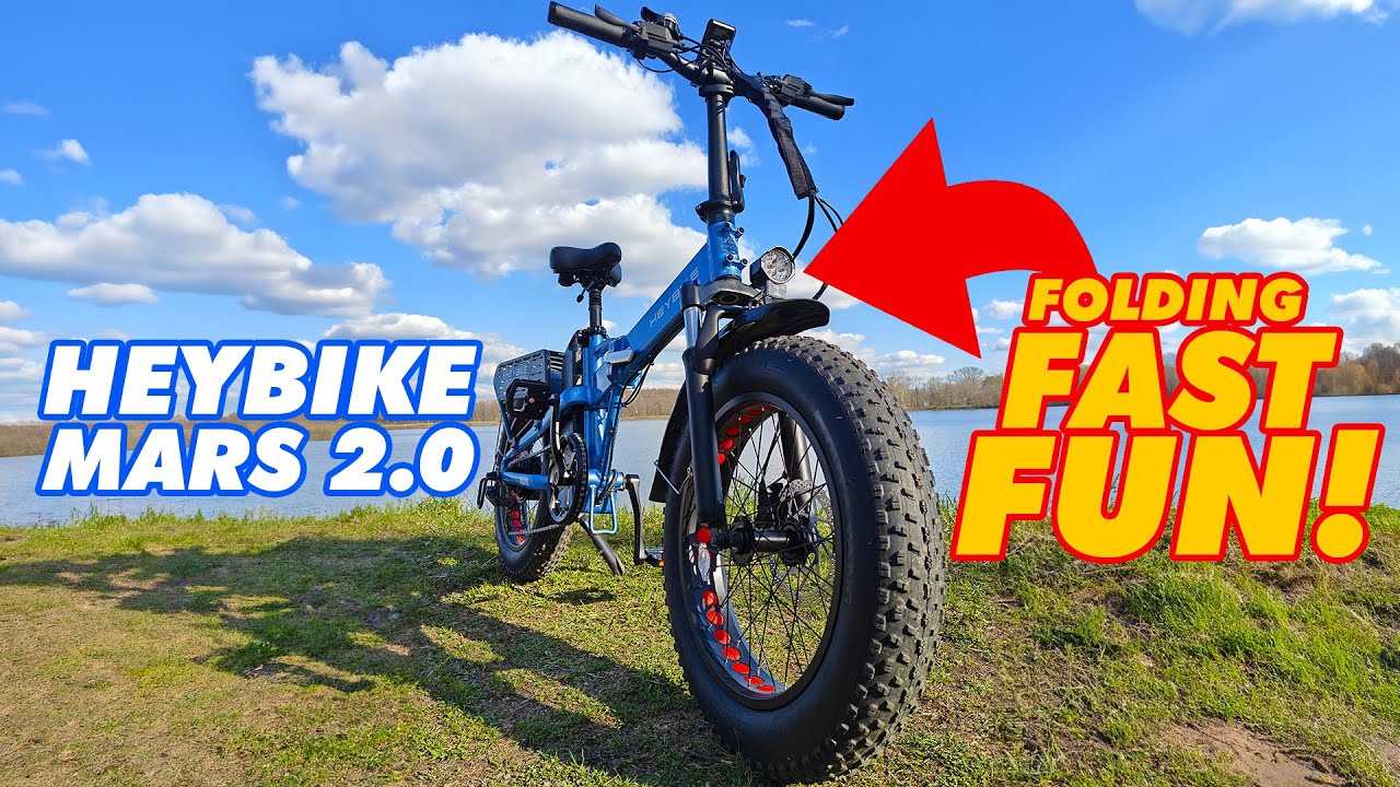 Heybike Mars 2.0 Ebike Review | FOLDABLE, FAST, & FUN!