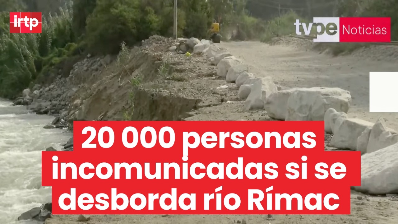 Lurigancho-Chosica: así es la situación actual del río Rímac cerca al asentamiento humano California