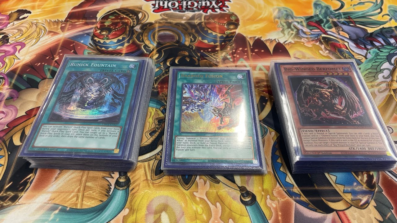 Yu-Gi-Oh!!! Runick Chimera Branded Deck Profile!!!