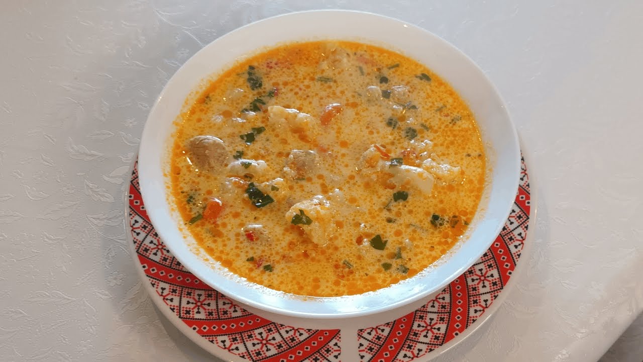 CIORBA DE CONOPIDA CU CARNE DE PORC
