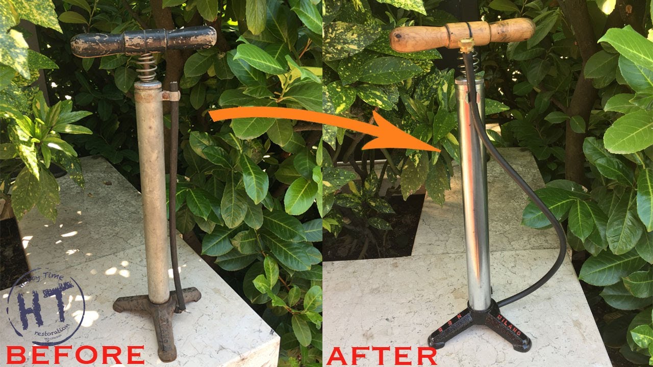 Bicycle Air Pump Diy Restoration