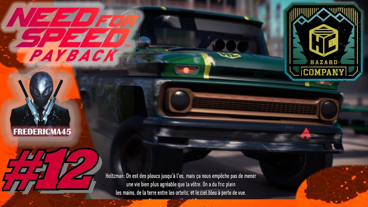 NEED FOR SPEED PAYBACK [FR] - Ligue: Hazard Company (Tout-terrain) -  Holtzman - #12 - 4K/60fp/Ultra